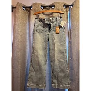 Kensie Women's Light Wash The Kaya High-Rise Wide Leg Jeans